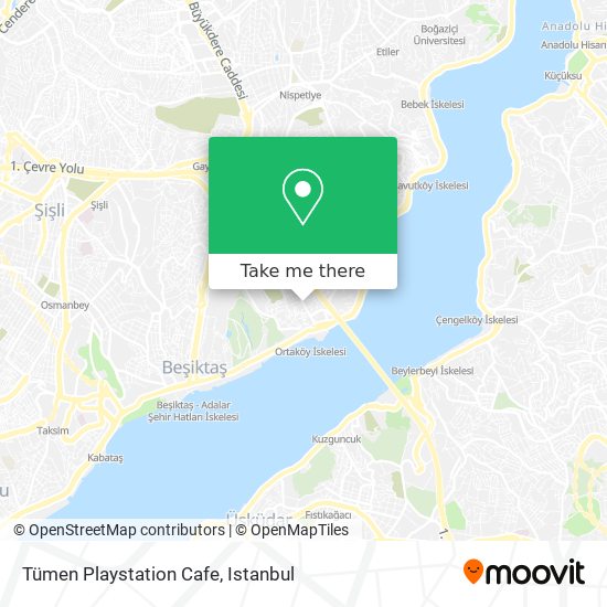 Tümen Playstation Cafe map