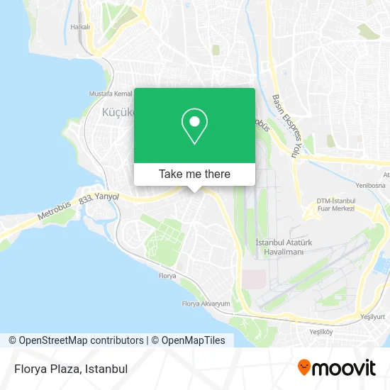 Florya Plaza map