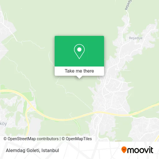 Alemdag Goleti map