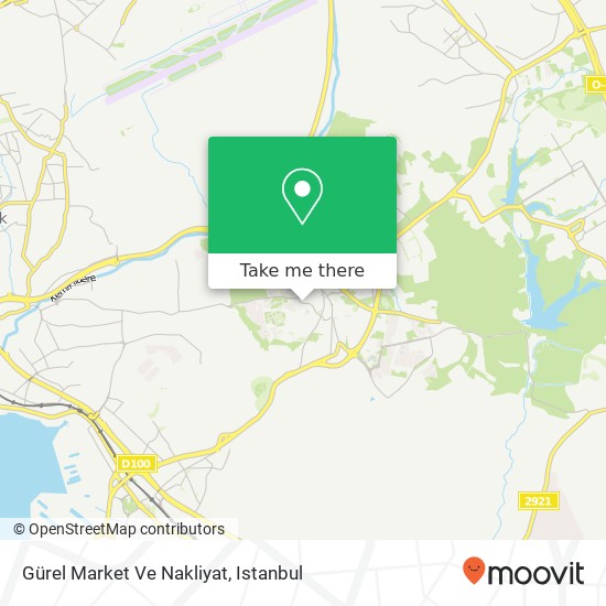 Gürel Market Ve Nakliyat map