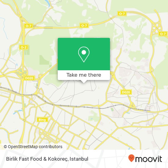 Birlik Fast Food & Kokoreç map