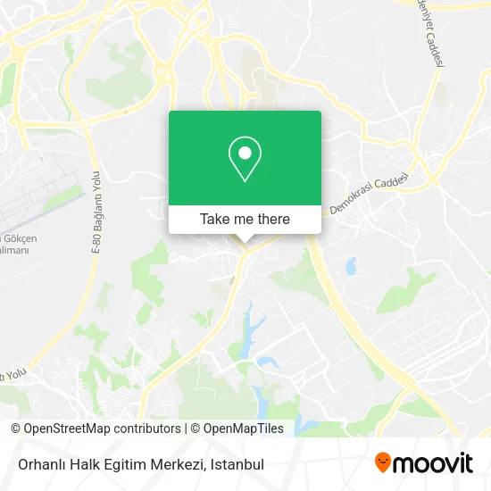 Orhanlı Halk Egitim Merkezi map