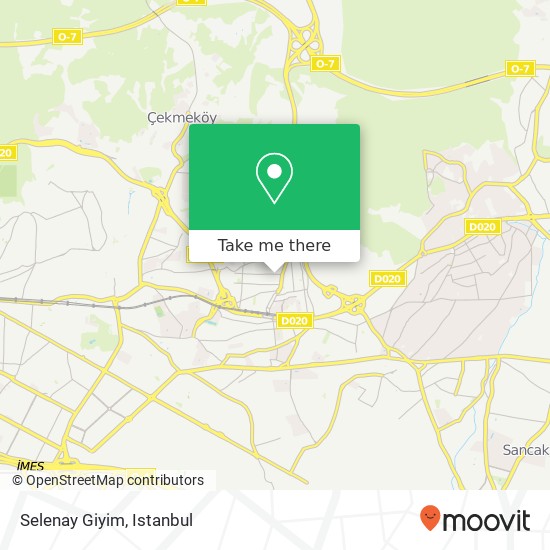 Selenay Giyim map