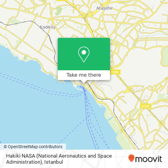 Hakiki NASA (National Aeronautics and Space Administration) map