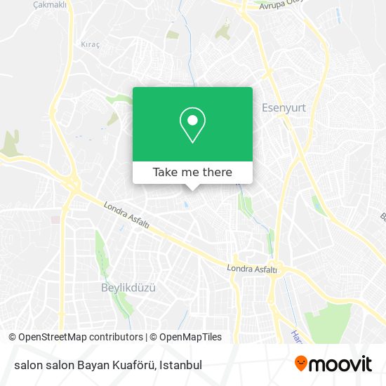 salon salon Bayan Kuaförü map