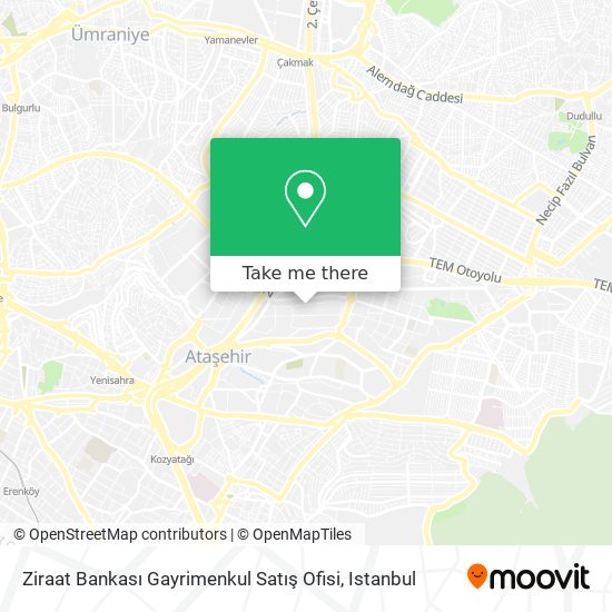 Ziraat Bankası Gayrimenkul Satış Ofisi map