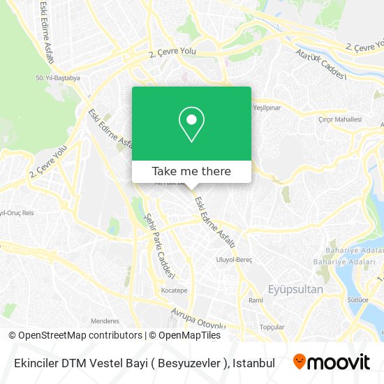 Ekinciler DTM Vestel Bayi ( Besyuzevler ) map