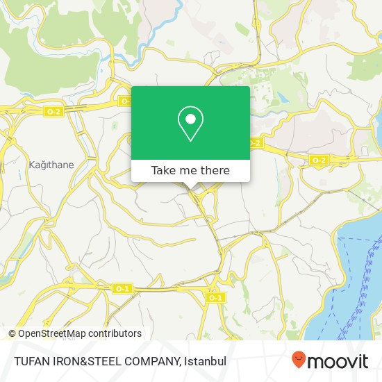 TUFAN IRON&STEEL COMPANY map