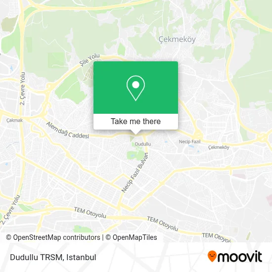 Dudullu TRSM map