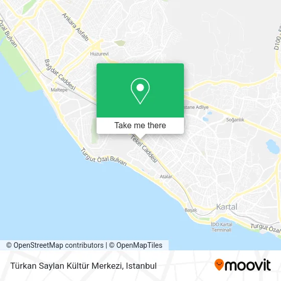 Türkan Saylan Kültür Merkezi map