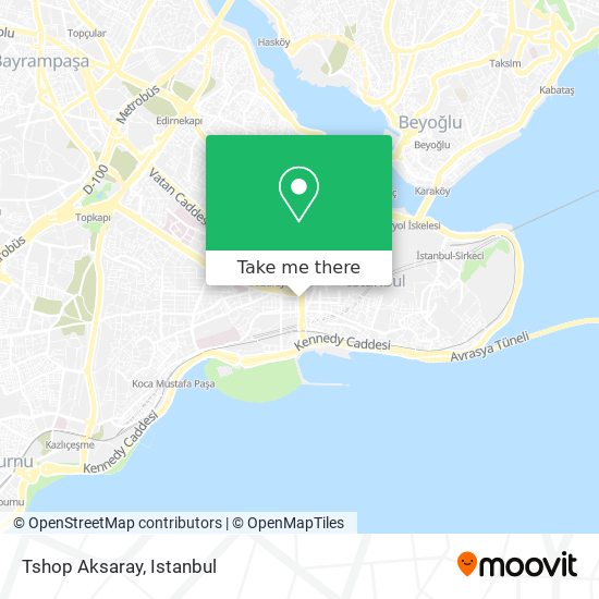 Tshop Aksaray map