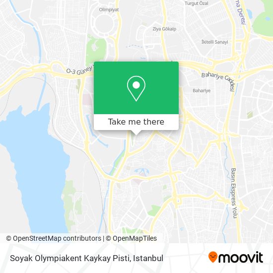 Soyak Olympiakent Kaykay Pisti map