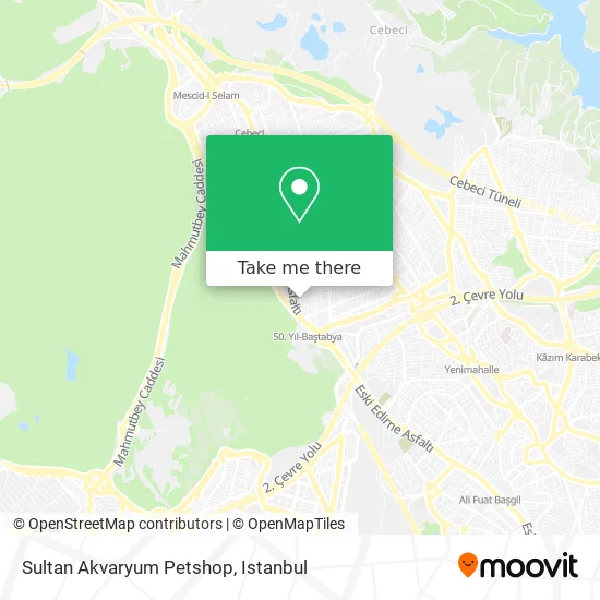 Sultan Akvaryum Petshop map