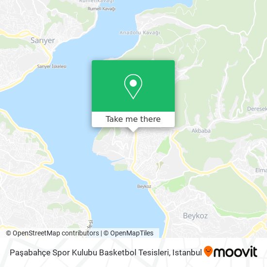 Paşabahçe Spor Kulubu Basketbol Tesisleri map