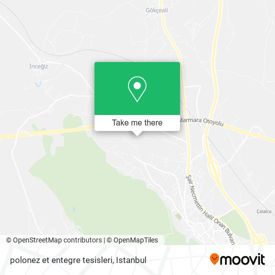 polonez et entegre tesisleri map