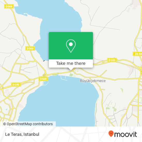 Le Teras map