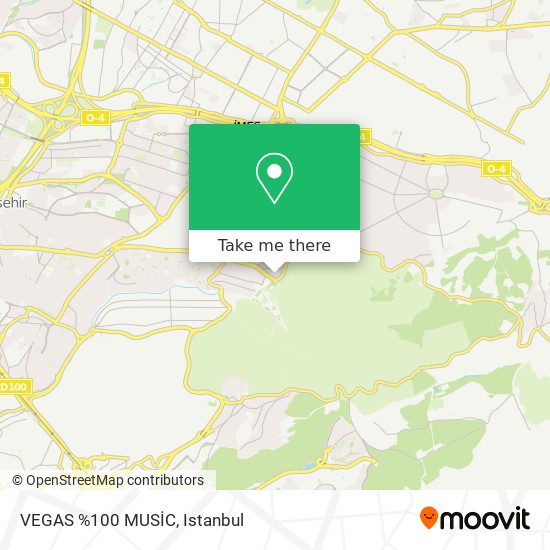 VEGAS %100 MUSİC map