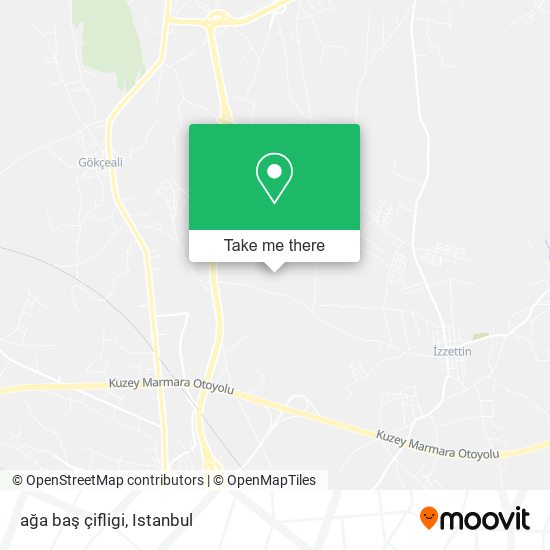 ağa baş çifligi map