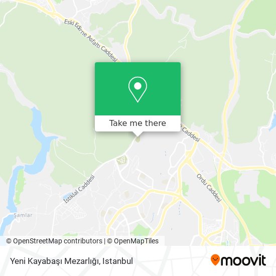 Yeni Kayabaşı Mezarlığı map