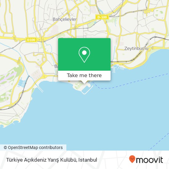 Türkiye Açıkdeniz Yarış Kulübü map