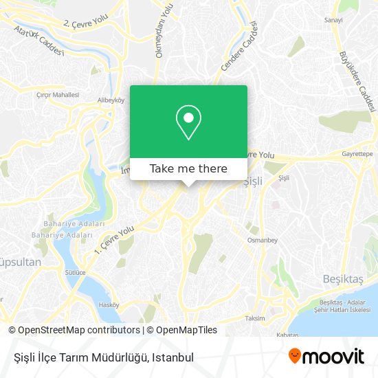 Şişli İlçe Tarım Müdürlüğü map