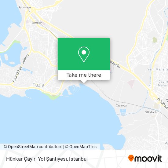 Hünkar Çayırı Yol Şantiyesi map