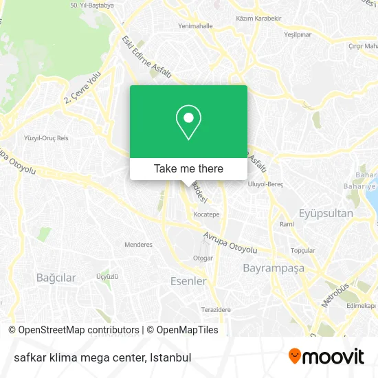 safkar klima mega center map