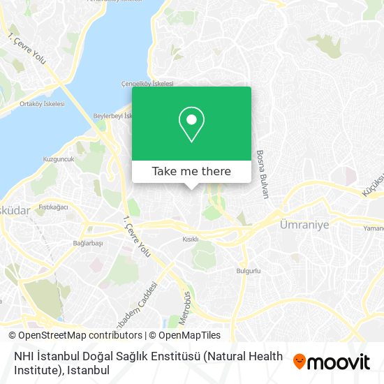 NHI İstanbul Doğal Sağlık Enstitüsü  (Natural Health Institute) map