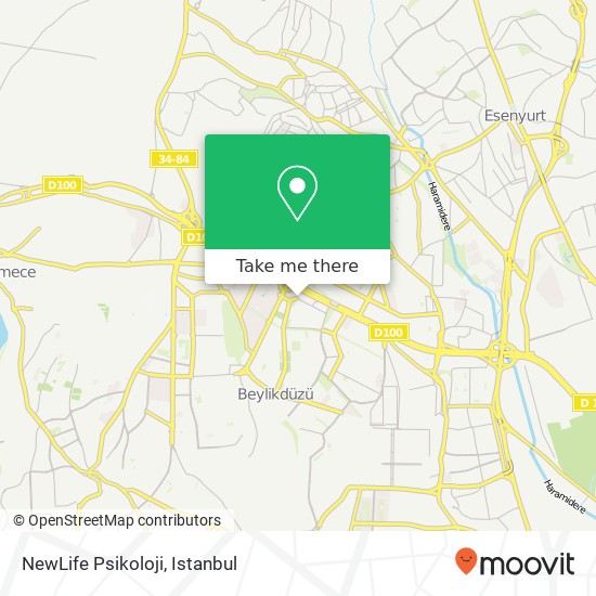 NewLife Psikoloji map