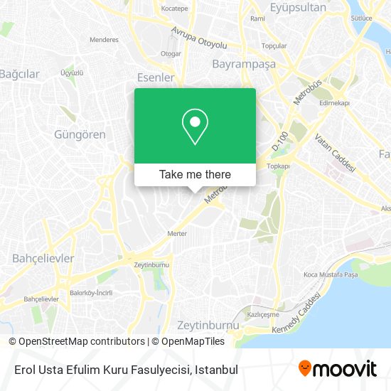 Erol Usta Efulim Kuru Fasulyecisi map