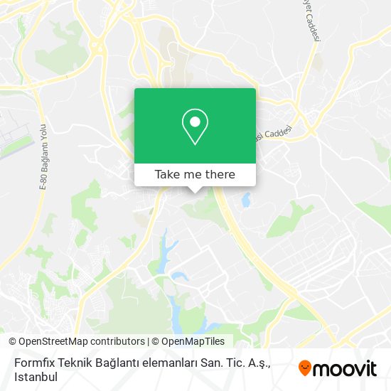 Formfix Teknik Bağlantı elemanları San. Tic. A.ş. map