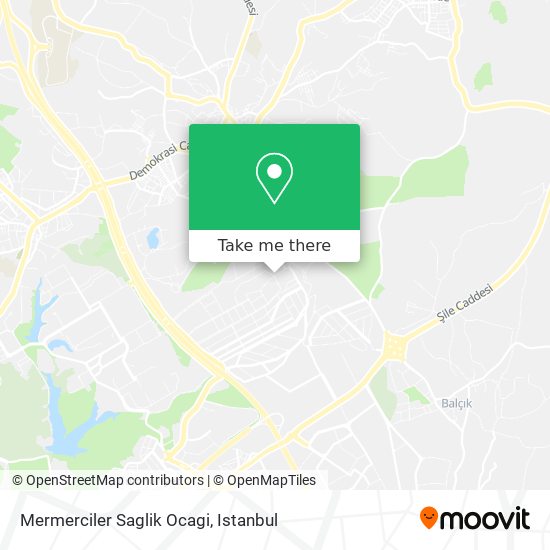 Mermerciler Saglik Ocagi map