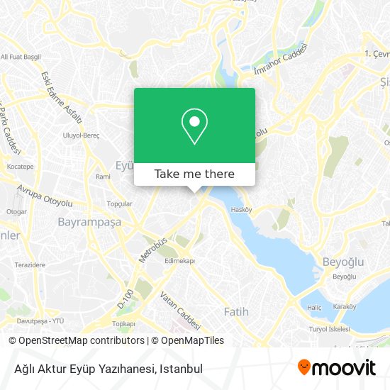 Ağlı Aktur Eyüp Yazıhanesi map