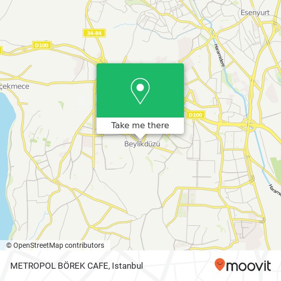 METROPOL BÖREK CAFE map