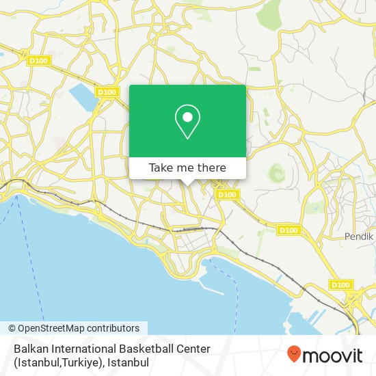 Balkan International Basketball Center (Istanbul,Turkiye) map