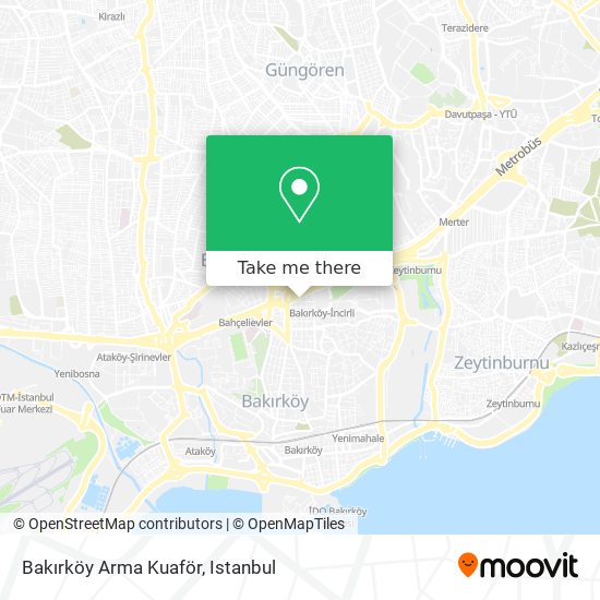 Bakırköy Arma Kuaför map