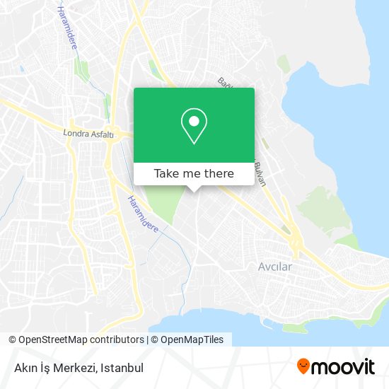 Akın İş Merkezi map