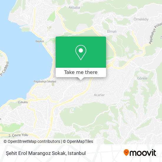 Şehit Erol Marangoz Sokak map