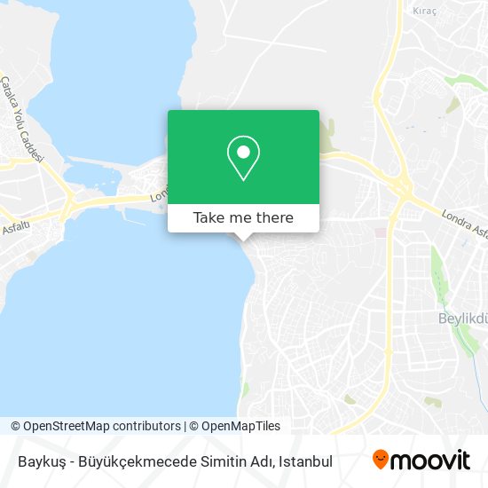 Baykuş - Büyükçekmecede Simitin Adı map