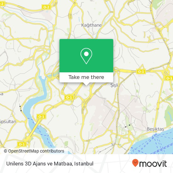 Unilens 3D Ajans ve Matbaa map