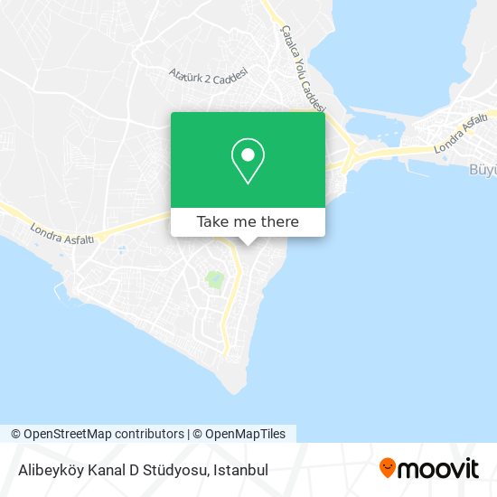 Alibeyköy Kanal D Stüdyosu map