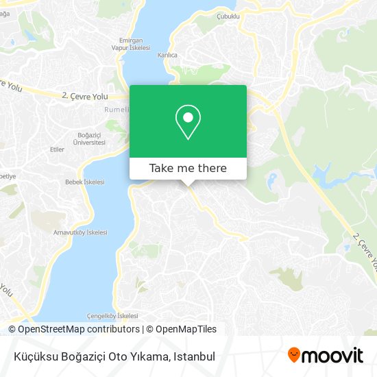 Küçüksu Boğaziçi Oto Yıkama map