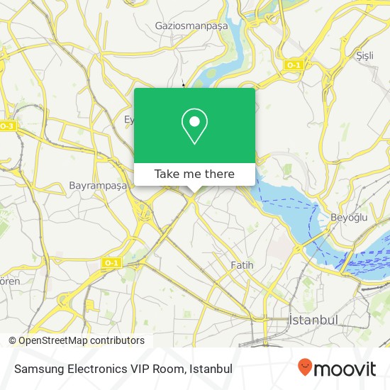 Samsung Electronics VIP Room map