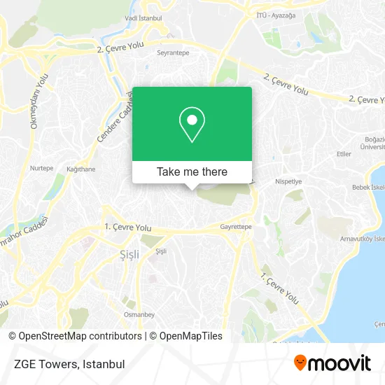 ZGE Towers map