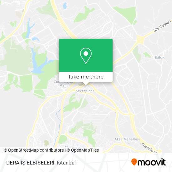 DERA İŞ ELBİSELERİ map