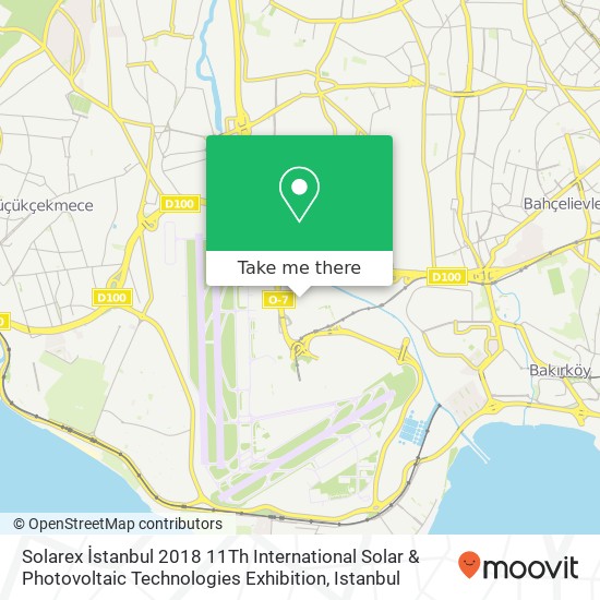 Solarex İstanbul 2018 11Th International Solar & Photovoltaic Technologies Exhibition map