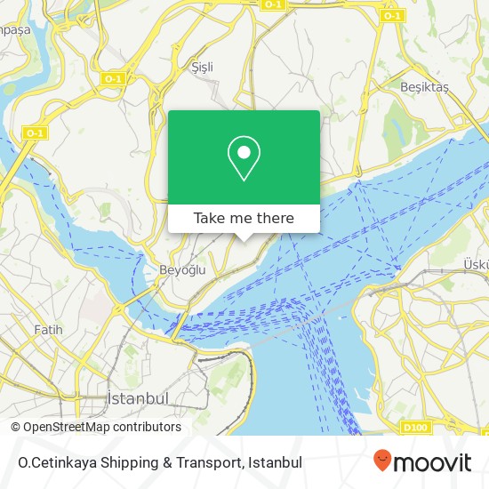 O.Cetinkaya Shipping & Transport map