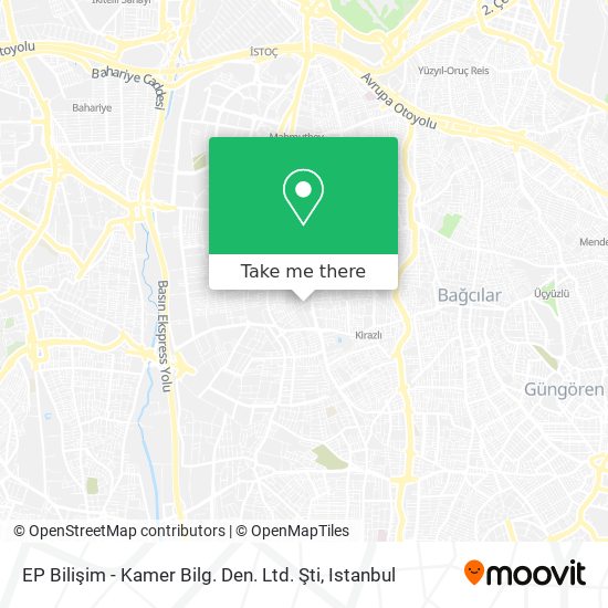 EP Bilişim - Kamer Bilg. Den. Ltd. Şti map