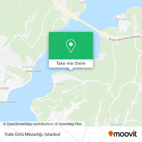 Kale Üstü Mezarlığı map