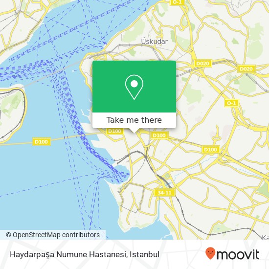 Haydarpaşa Numune Hastanesi map